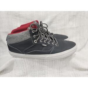 Vans OTW Bedford Mid Top Sneakers Men’s 13 – Gray Blue Leather Felt
